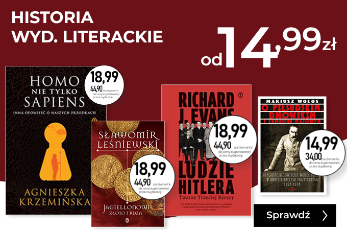 Historia Literackie od 14,99 zł